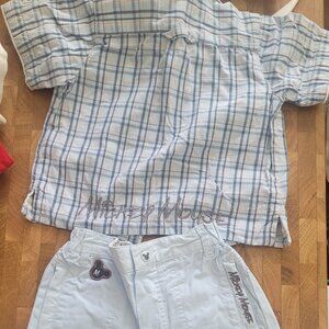 Mickey Mouse Shirt and Pants